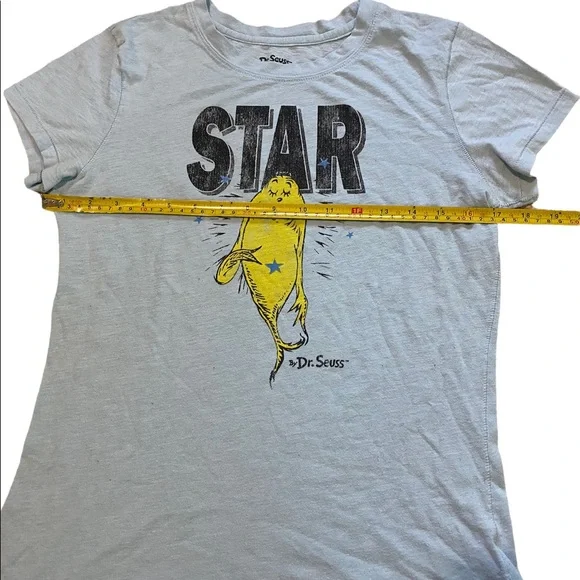 Dr. Seuss “Star” Lorax Light Blue T-shirt Size Medium - Picture 2 of 7